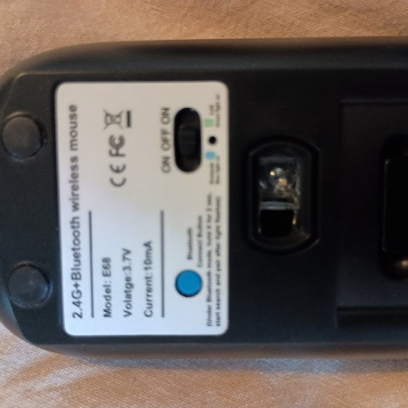 Nwot XBOSS  X5 Ultra thin Bluetooth wireless rechargeable mouse. - Picture 11 of 14